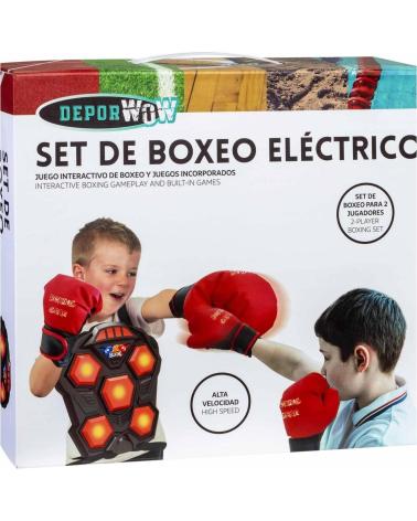 SET DE BOXEO ELÉCTRICO PARA NIÑOS TOY PLANET MULTICOLOR