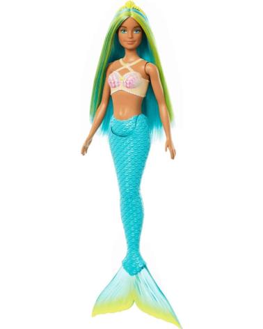 MATTEL GAMES MERMAID DOLL WITH GREEN HAIR MULTICOLOR