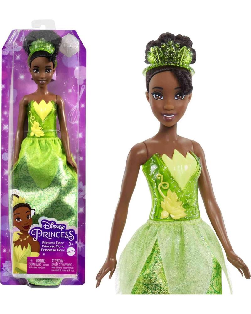 MUÑECA PRINCESA MATTEL GAMES CON VESTIDO VERDE VERDE