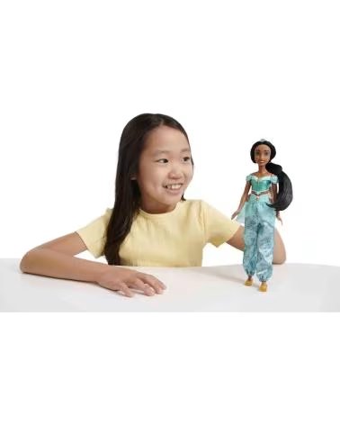 MATTEL GAMES BONECA PRINCESA DISNEY JASMINE MATTEL MULTICOLOR