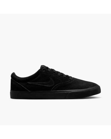 NIKE SB CHARGE SUEDE SKATEBOARD-SCHUHE SCHWARZ NEGRO