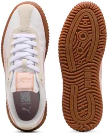 ZAPATILLAS PUMA CLUB KAYZER OG BLANCAS Y ROSAS PARA MUJER BLANCO