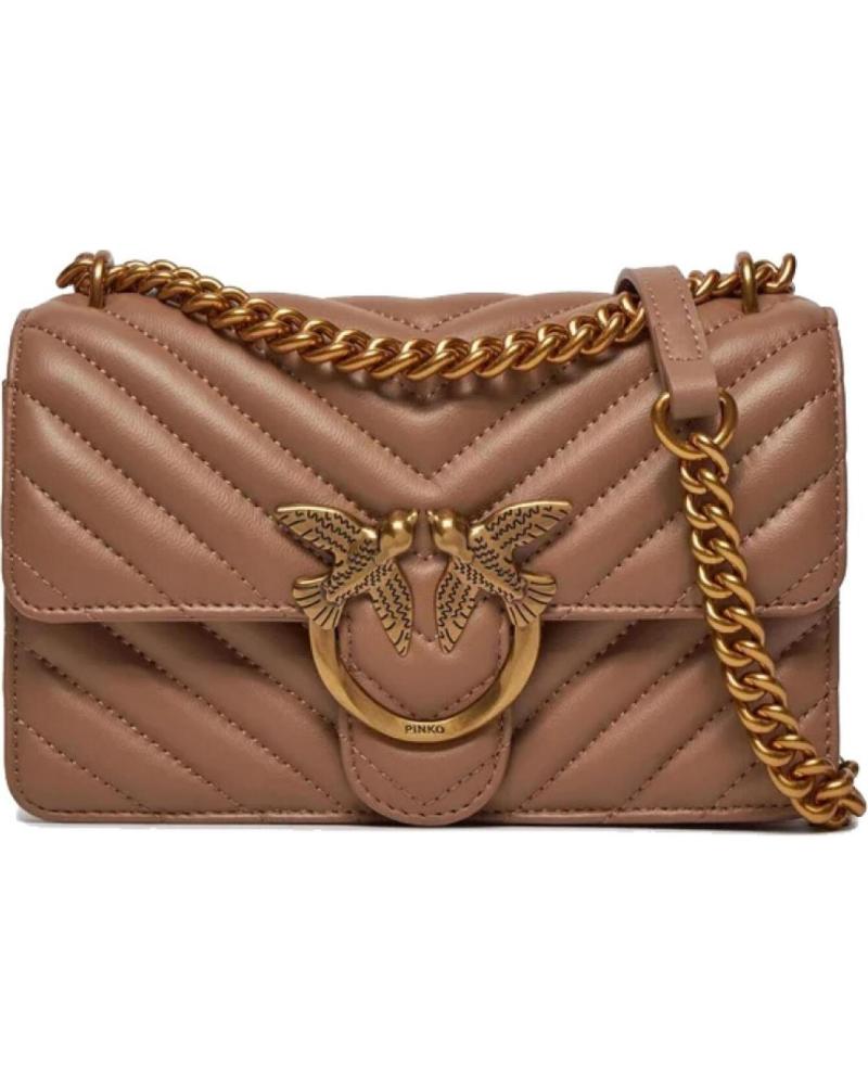 Accueil-PINKO-BOLSOS-MUJER-MODELO-LOVE-ONE-MINI-DC-SHEEP-COLOR-MARRON-D01Q