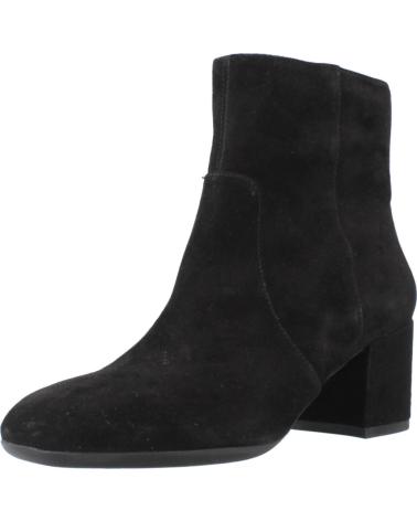 GEOX D ELEANA ANKLE BOOTS BLACK C9999 C9999