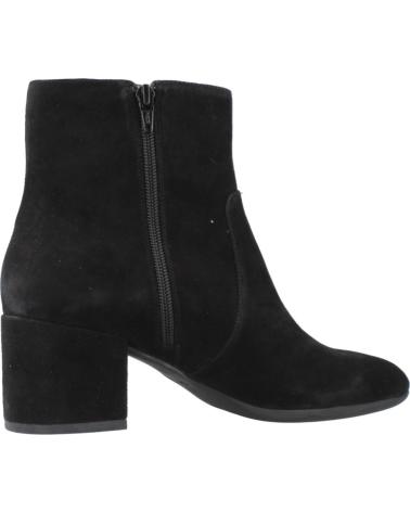 GEOX D ELEANA ANKLE BOOTS BLACK C9999 C9999