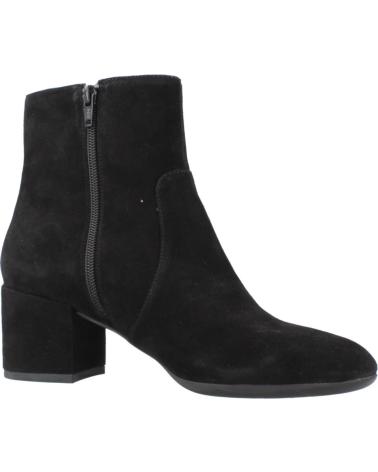 GEOX D ELEANA ANKLE BOOTS BLACK C9999 C9999