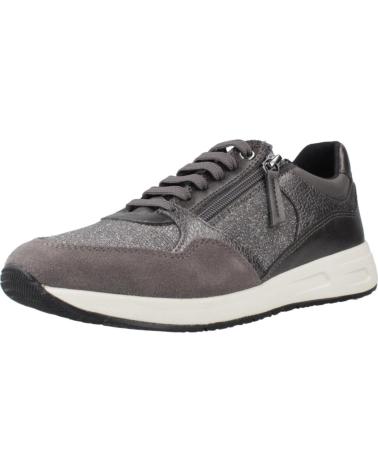 SAPATILHAS GEOX D BULMYA LOW CU CINZENTO ESCURO C9F1G C9F1G DK GREY-GUN