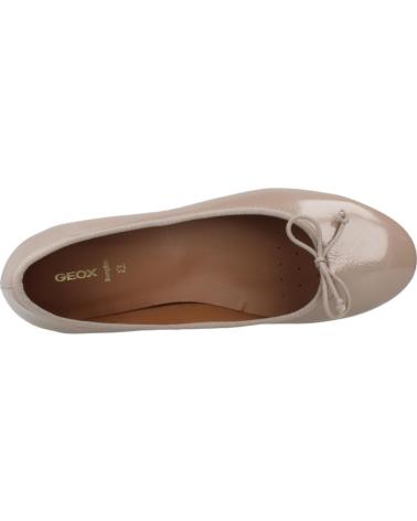 BALLERINES GEOX D FLORETI C6029 BEIGE VERNIS C6029