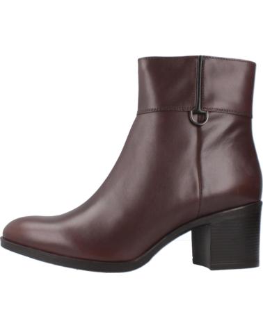 GEOX D NEW ASHEEL C6238 BROWN ANKLE BOOTS C6238