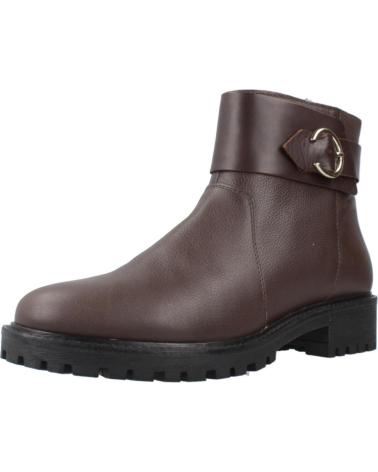 BOTINES GEOX D HOARA C6006 DE PIEL MARRÓN C6006