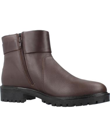 BOTINES GEOX D HOARA C6006 DE PIEL MARRÓN C6006