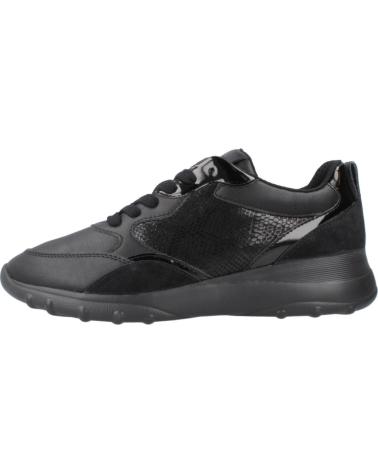 GEOX ZAPATILLAS MUJER MODELO D ALLENIEE COLOR NEGRO C9999