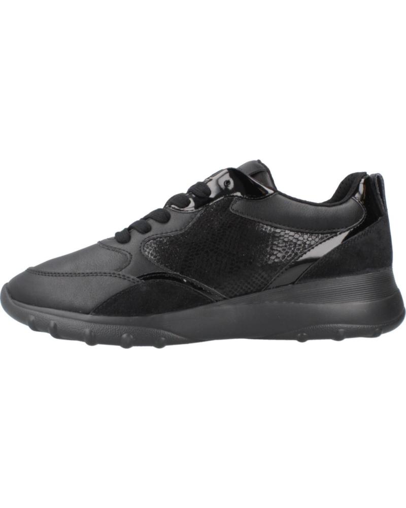 GEOX ZAPATILLAS MUJER MODELO D ALLENIEE COLOR NEGRO C9999