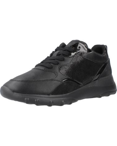 GEOX ZAPATILLAS MUJER MODELO D ALLENIEE COLOR NEGRO C9999