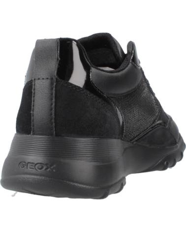 GEOX ZAPATILLAS MUJER MODELO D ALLENIEE COLOR NEGRO C9999