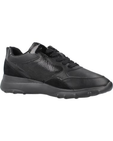 GEOX ZAPATILLAS MUJER MODELO D ALLENIEE COLOR NEGRO C9999