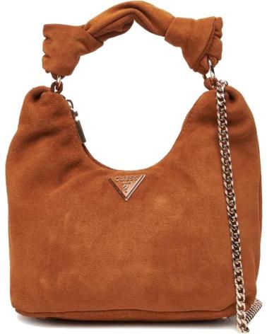 SAC À ÉPAULE GUESS HOBO COG MARRON COGNAC COG