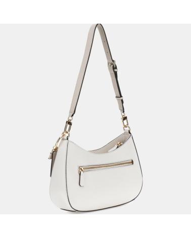 SAC À ÉPAULE GUESS NOELLE II TOP ZIP BEIGE OWT OWT