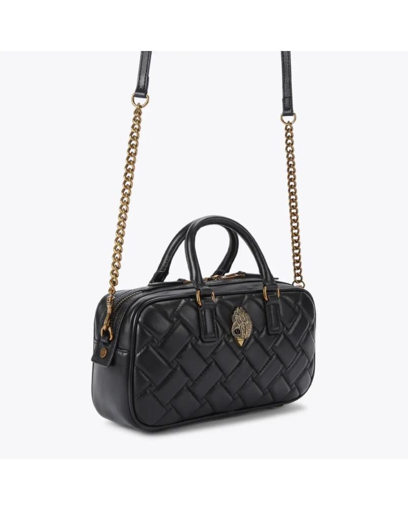 BORSA A TRACOLLA KURT GEIGER LONDON SM KENSINGTON DUFFLE BAG NERA BLACK