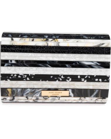 KURT GEIGER LONDON PARTY EAGLE E CLUTCH TASCHE SCHWARZ CHRCL CHRCL