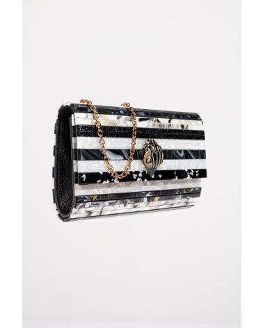 POCHETTE KURT GEIGER LONDON PARTY EAGLE E NOIR CHRCL CHRCL
