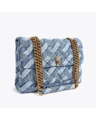 KURT GEIGER LONDON KENSINGTON SOFT CCL UMHÄNGETASCHE MARINEBLAU NAVY