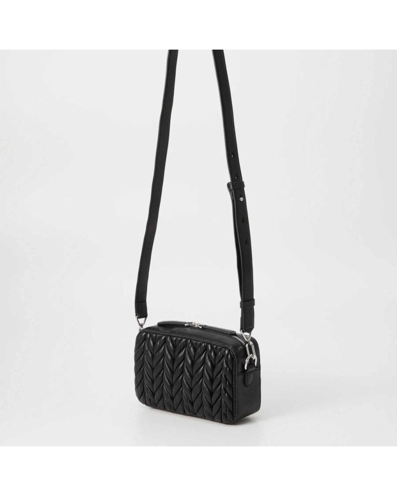 BORSA A TRACOLLA KARL LAGERFELD K WEAVE NERA BLKNKL BLKNKL