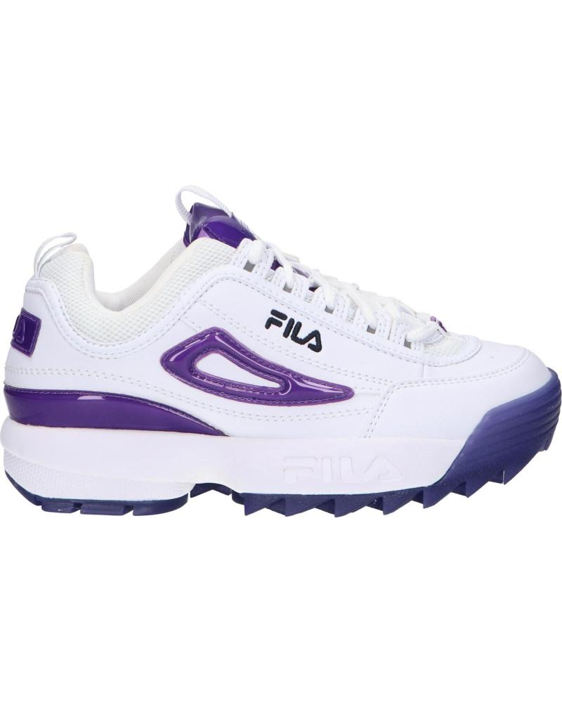 Sapatilhas de Mulher FILA FFK0078 13155 DISRUPTOR WHITE VIOLET