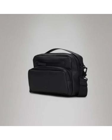 BORSA A TRACOLLA RAINS CARGO BOX BAG W3 NERA BLACK