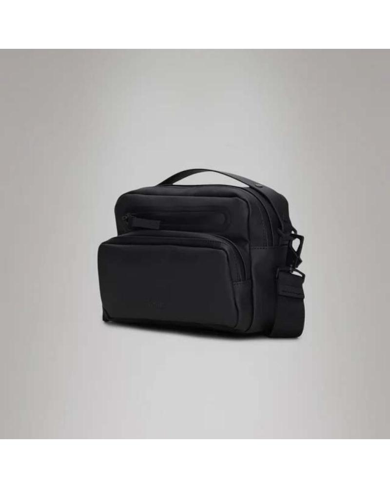 BORSA A TRACOLLA RAINS CARGO BOX BAG W3 NERA BLACK