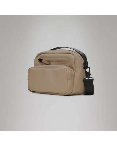 BORSA A TRACOLLA RAINS CARGO BOX BAG W3 BEIGE BEIGE
