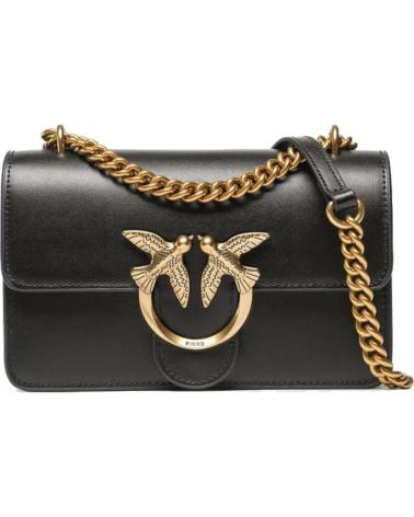 Inizio-PINKO-BOLSOS-MUJER-MODELO-LOVE-ONE-MINI-DC-VITELL-COLOR-NEGRO-Z99Q