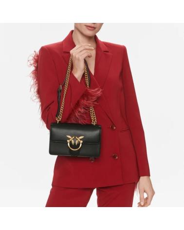 Inizio-PINKO-BOLSOS-MUJER-MODELO-LOVE-ONE-MINI-DC-VITELL-COLOR-NEGRO-Z99Q