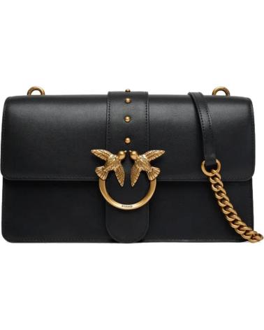 Inizio-PINKO-BOLSOS-MUJER-MODELO-LOVE-ONE-CLASSIC-ST-CL-COLOR-NEGRO-Z99Q
