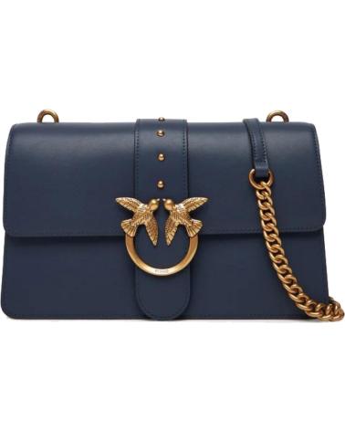 BORSA A TRACOLLA PINKO LOVE ONE CLASSIC ST CL BLU G08Q G08Q