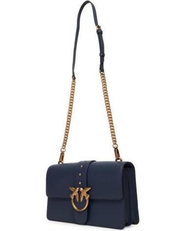 Início-PINKO-BOLSOS-MUJER-MODELO-LOVE-ONE-CLASSIC-ST-CL-COLOR-AZUL-G08Q