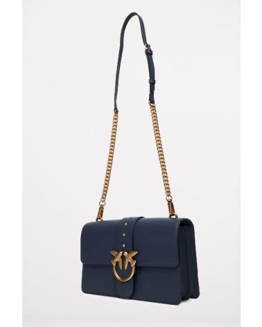 Início-PINKO-BOLSOS-MUJER-MODELO-LOVE-ONE-CLASSIC-ST-CL-COLOR-AZUL-G08Q