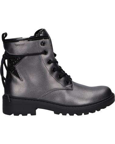 Stivali per Bambina GEOX J9420G 0NFEW J CASEY C0062 DK GREY-BLACK