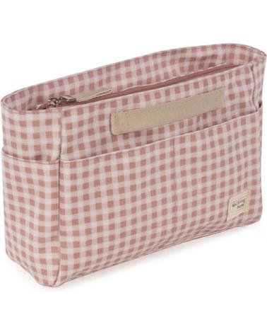 WALKING MUM ORGANIZZATORE PASSEGGINO VICHY ROSA PER CARROZZINA BEBÈ ROSA