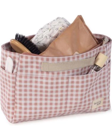 WALKING MUM ORGANIZZATORE PASSEGGINO VICHY ROSA PER CARROZZINA BEBÈ ROSA