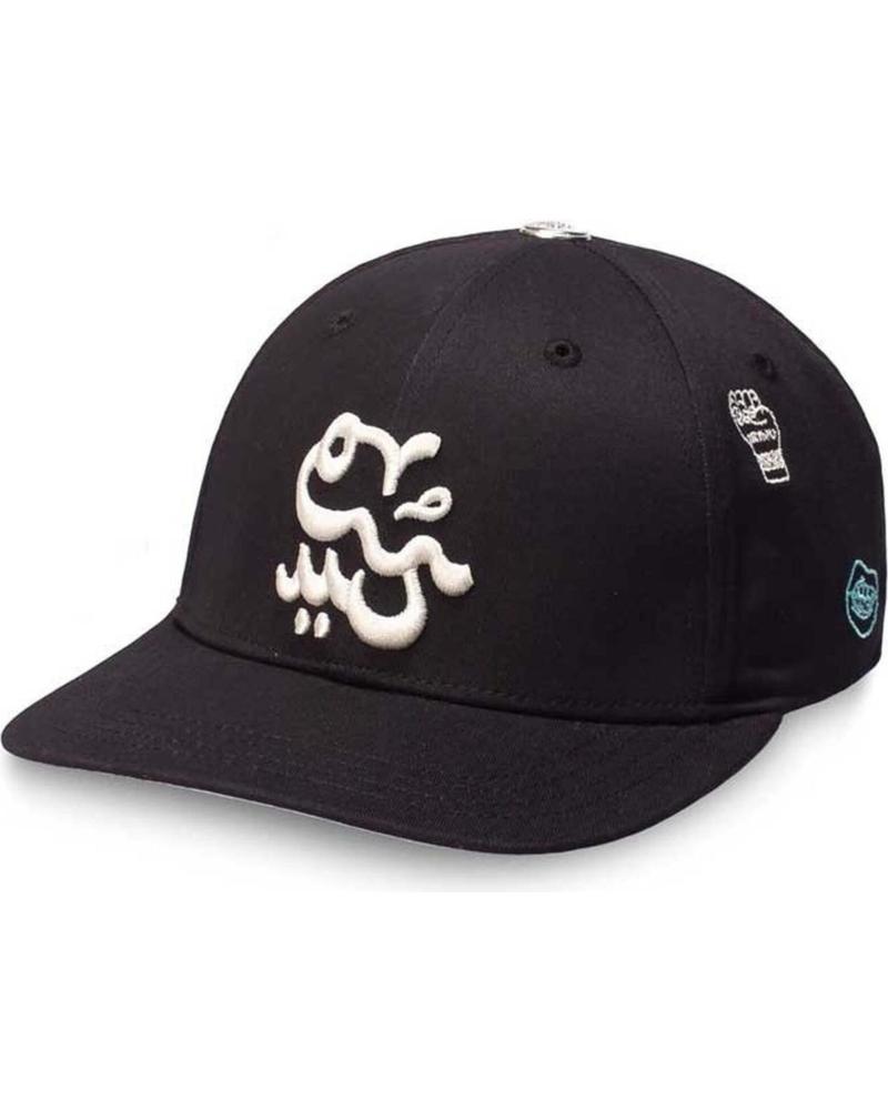GRIMEY BASEBALLKAPPE MIT GESTICKTEM LOGO WEISS BLANCO