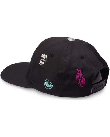GRIMEY BASEBALLKAPPE MIT GESTICKTEM LOGO WEISS BLANCO