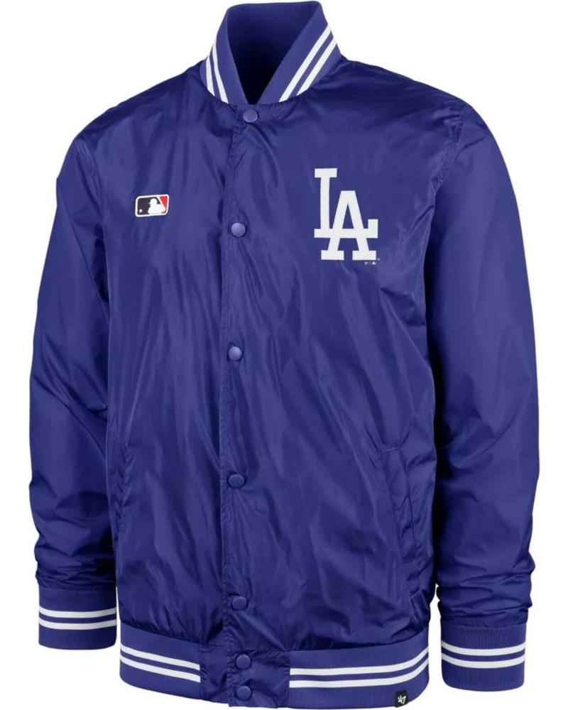 GIACCA BOMBER PETUSCO LOS ANGELES DODGERS BLU AZUL