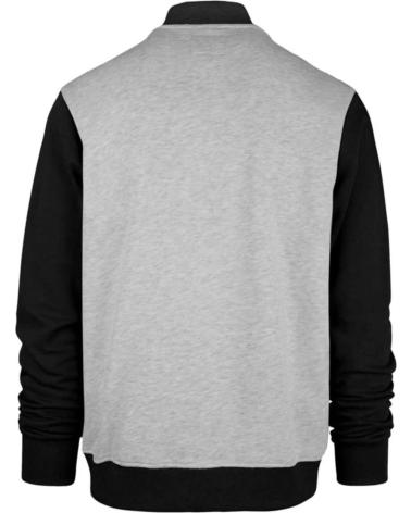 GIACCA BOMBER PETUSCO ANAHEIM DUCKS GRIGIA E NERA NEGRO