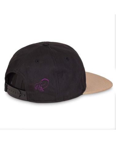 GORRA DE BÉISBOL GRIMEY NEGRA CON VISERA BEIGE NEGRO