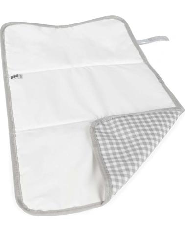 TAPIS À LANGER PORTABLE WALKING MUM CARREAUX VICHY GRIS GRIS