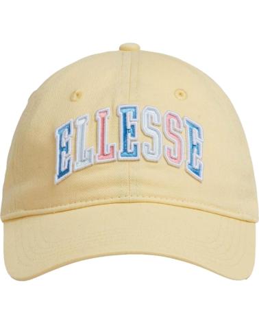CAPPELLINO DA BASEBALL ELLESSE GIALLO CON LOGO RICAMATO MULTICOLORE AMARILLO