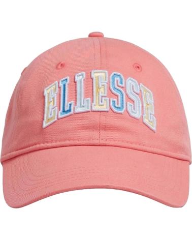 CAPPELLINO DA BASEBALL ELLESSE ROSA CON LOGO RICAMATO ROSA