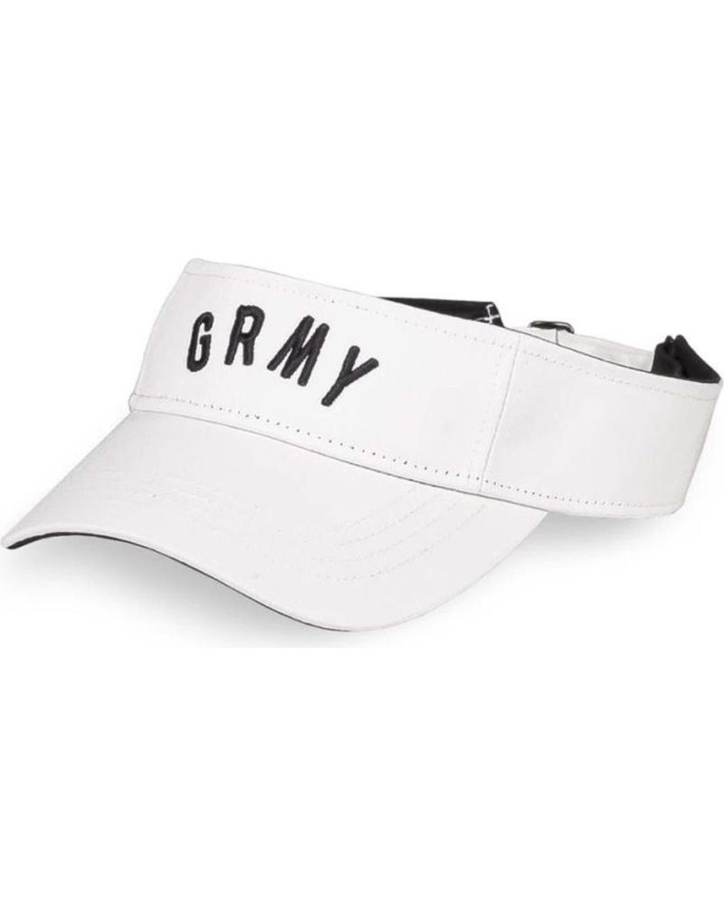 VISERA DEPORTIVA GRIMEY BLANCA CON LOGO BORDADO PARA HOMBRE BLANCO
