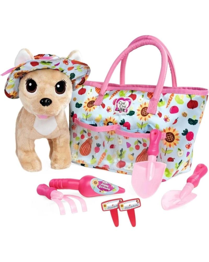SIMBA PLÜSCH CHIHUAHUA MIT TASCHE UND MODEACCESSOIRES MEHRFARBIG MULTICOLOR